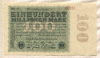 100000000 марок. Германия 1923г