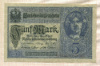 5 марок. Германия 1917г