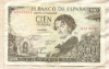 100 песет. Испания 1965г