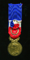 Медаль Министерства труда. Франция