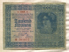 1000 крон. Австро-Венгрия 1922г