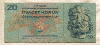 20 крон. Чехословакия 1970г
