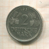 2 марки. Германия 1951г