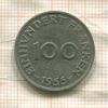 100 франков. Саарланд 1955г