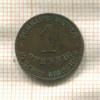 1 пфенниг. Саксен-Кобург-Гота 1865г