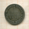 1 грош. Анхальт 1859г