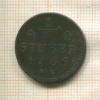 1/4 штубера. Юлих-Берг 1765г
