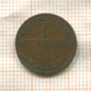 1 пфенниг. Саксония 1865г