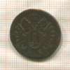 1 крейцер. Австрия 1800г