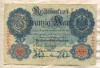 20 марок. Германия 1914г