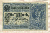 5 марок. Германия 1917г
