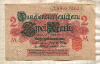 2 марки. Германия 1914г