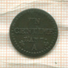 1 сантим. Франция 1798г