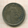 2 франка. Швейцария 1928г