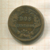 2 сентаво. Перу 1878г