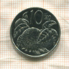 10 центов. Острова Кука. F.A.O 1979г