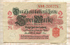 2 марки. Германия 1914г