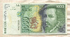1000 песет. Испания 1992г