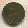 1/2 пенни. Великобритания 1845г