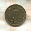 5 центов. Литва 1936г