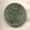 50 сантимов. Гаити. F.A.O. 1972г
