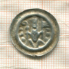 Брактеат. Магдебург 1200-1300  гг.