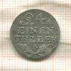 1/24 талера. Пруссия 1782г