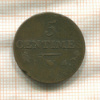 5 сантимов. Франция 1795г