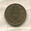 1 крейцер. Австрия 1885г