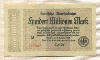 100000000 марок. Германия 1923г
