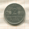 2 марки. Германия 1951г