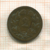 2 раппена. Швейцария 1851г