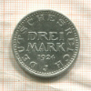3 марки. Германия 1924г