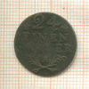 1/24 талера. Пруссия 1782г