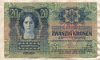 20 крон. Австро-Венгрия 1913г