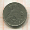 5 франков. Бельгия 1939г