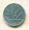 2 лиры. Италия 1957г