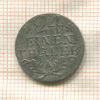 1/24 талера. Пруссия 1782г