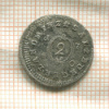 2 крейцера. Зальцбург 1760г