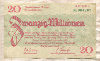 20000000 марок. Германия 1923г