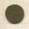1 геллер. Бавария 1805г