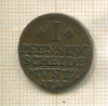 1 пфеннинг. Брауншвейг-Люнебург-Каленберг-Ганновер 1753г