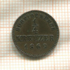1/4 крейцера. Вюртемберг 1869г