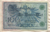100 марок. Германия 1908г