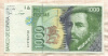 1000 песет. Испания 1992г