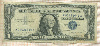1 доллар. США. Серебряный сертификат 1957г