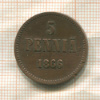 5 пенни 1866г