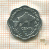 5 центов. Сейшелы. F.A.O. 1977г