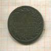 1 батцен. Швейцария. Сент-Галлен 1814г