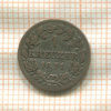 1 крейцер. Бавария 1871г